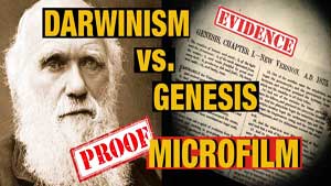 Darwin vs Genesis Microfilm.